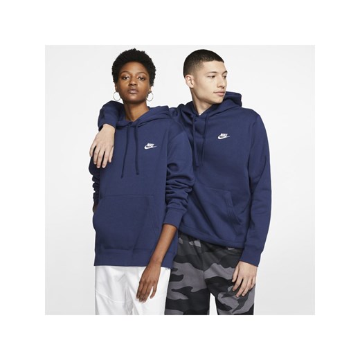 Bluza z kapturem Nike Sportswear Club Fleece - Niebieski Nike 2XL Nike poland