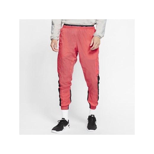 Męskie spodnie treningowe Nike Dri-FIT Flex Sport Clash - Czerwony
