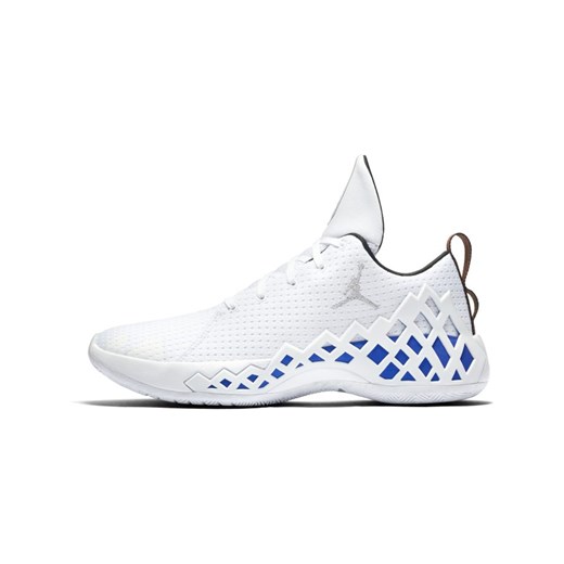 Nike buty sportowe męskie air jordan sznurowane białe 