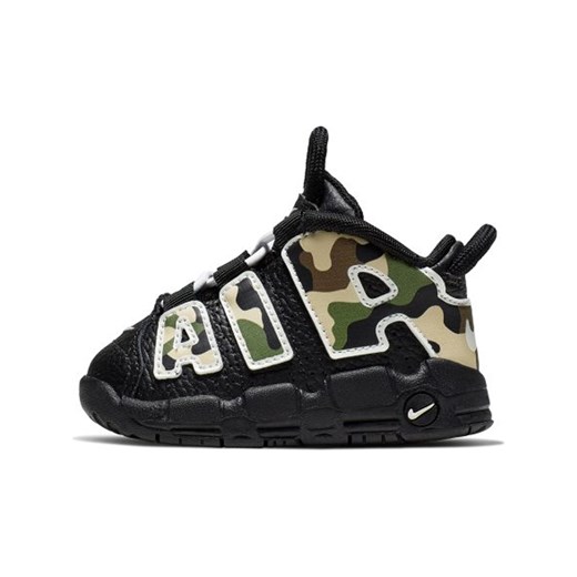 Buty dla niemowląt Nike Air More Uptempo QS - Czerń