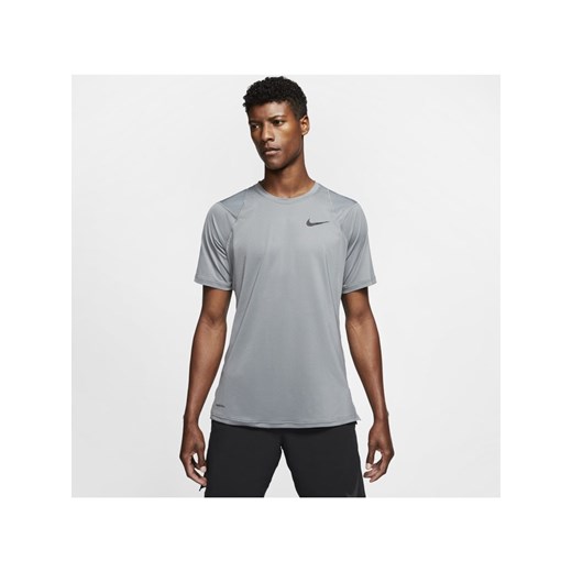 Męska koszulka z krótkim rękawem Nike Pro - Szary