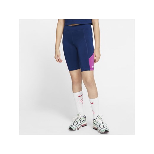 Spodenki treningowe dla dużych dzieci (dziewcząt) Nike Trophy - Niebieski