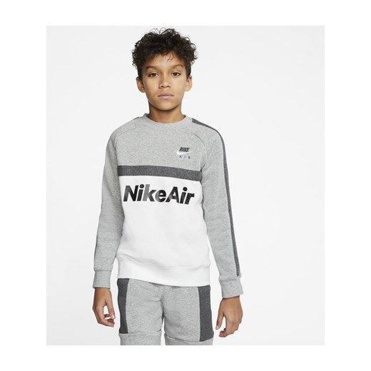 Bluza chłopięca Nike szara 