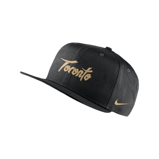 Regulowana czapka NBA Nike Pro Toronto Raptors City Edition - Czerń