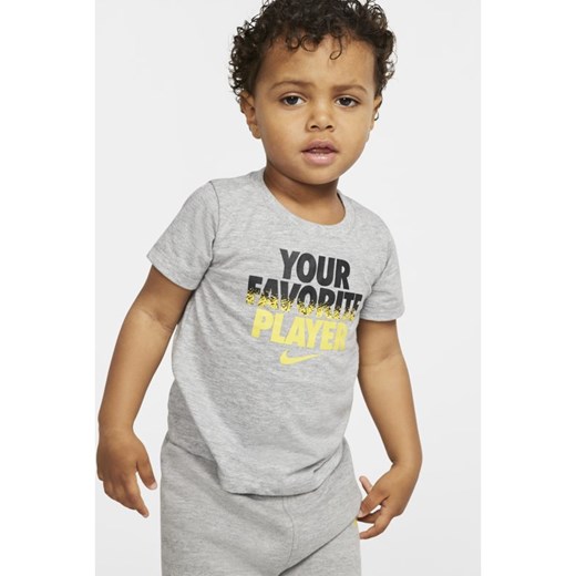 T-shirt dla niemowląt LeBron (12–24 M) - Szary