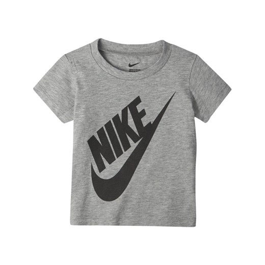 T-shirt dla niemowląt Nike Sportswear (12–24 M) - Szary