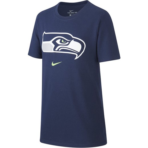 T-shirt dla dużych dzieci Nike Dri-FIT (NFL Seahawks) - Niebieski