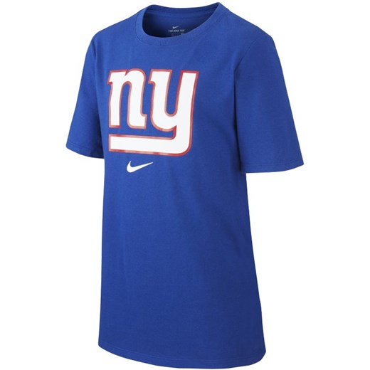 T-shirt dla dużych dzieci Nike Dri-FIT (NFL Giants) - Niebieski