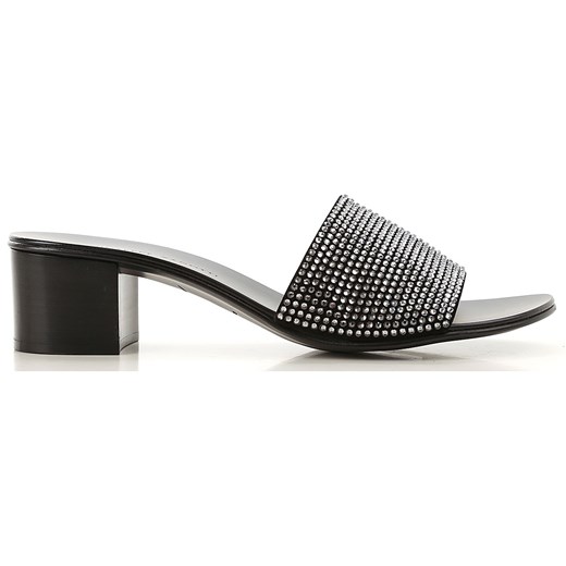 Giuseppe Zanotti Design Sandały dla Kobiet Na Wyprzedaży, czarny, Skóra, 2019, 36 37.5