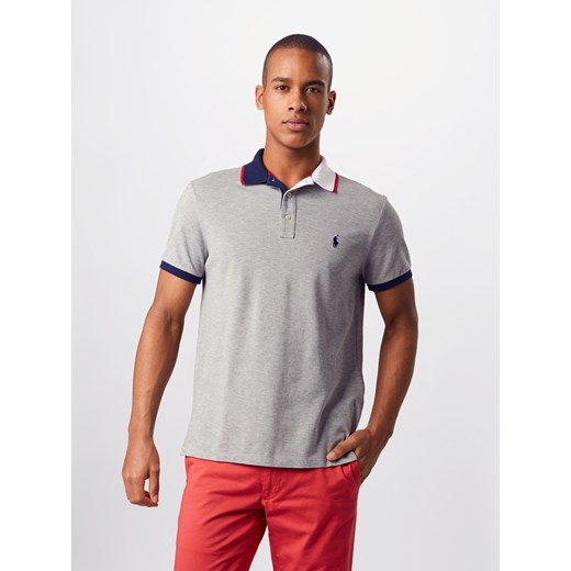 T-shirt męski Polo Ralph Lauren gładki z krótkim rękawem na lato 