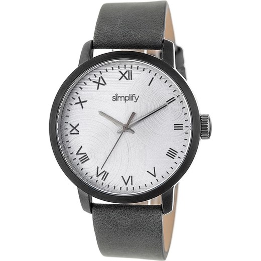 Zegarek kwarcowy "the 4200" w kolorze szaro-czarno-białym  Simplify OneSize wyprzedaż Limango Polska 