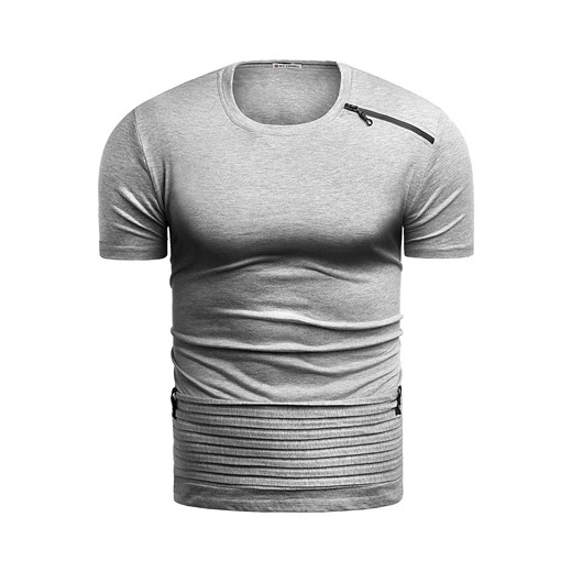 Wyprzedaż koszulka t-shirt HY222 - szara Risardi L okazja