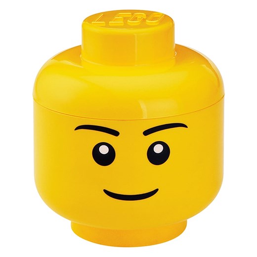 Pojemnik  "Boy" w kolorze żółtym - wys. 18,5 x Ø 16 cm Lego  OneSize Limango Polska okazja 