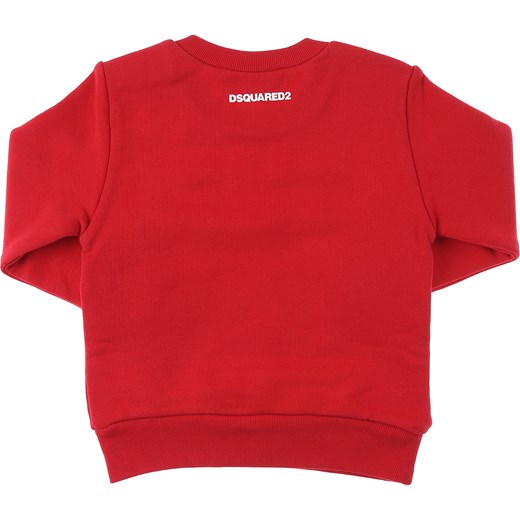Odzież dla niemowląt czerwona Dsquared2 