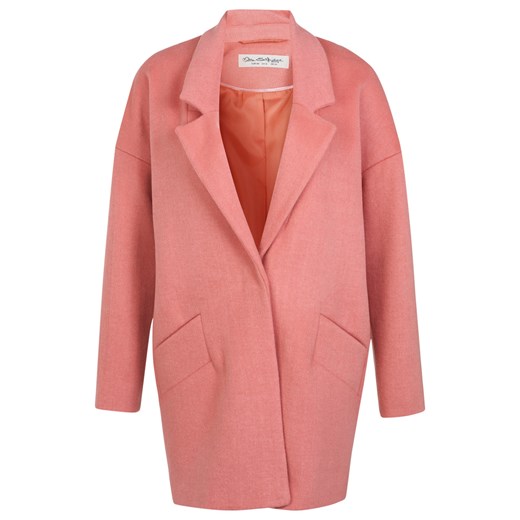 Pink Wool Boyfriend Coat