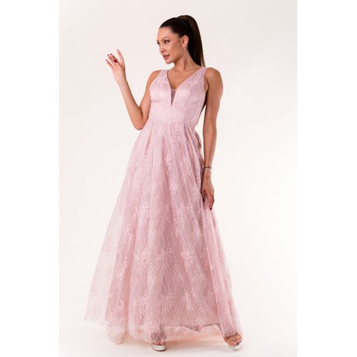 Sukienka Model 18500 Pink  Yournewstyle S Bomawika