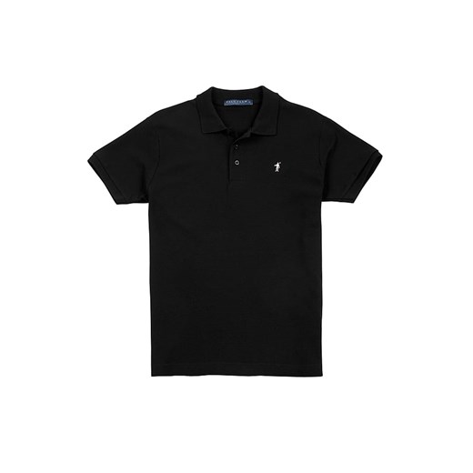 T-shirt męski Polo Club z krótkim rękawem bez wzorów z bawełny 
