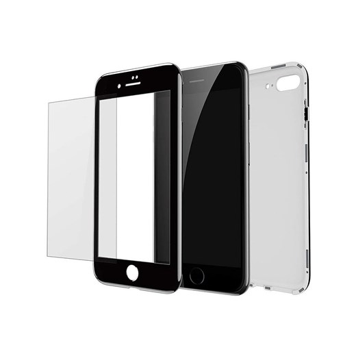Full Body Case w kolorze czarnym do iPhone 7 Plus/ 8 Plus  Evetane OneSize okazja Limango Polska 
