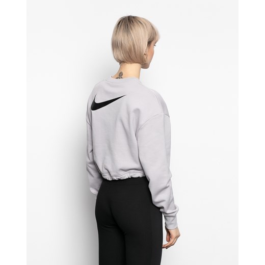 Bluza damska Nike krótka casual z aplikacjami  