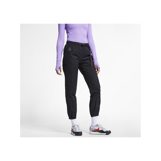 Damskie spodnie z tkaniny Nike ACG - Czerń