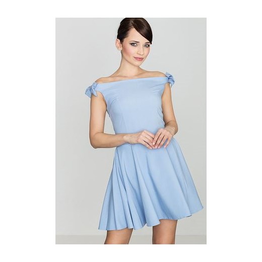 Sukienka K170 Niebieski