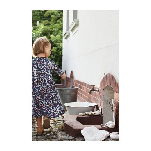 Granatowa Sukienka Oversize Baby