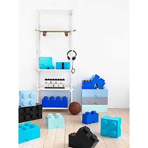 Pojemnik "Brick 8" w kolorze niebieskim - 50 x 18 x 25 cm Lego  OneSize okazyjna cena Limango Polska 