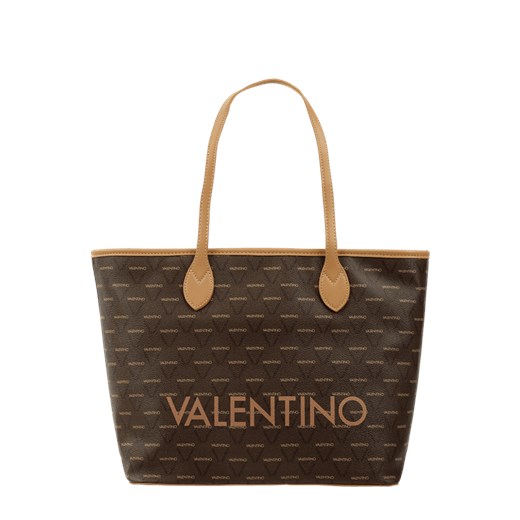 Torba shopper ze wzorem z logo  Valentino By Mario Valentino One Size Peek&Cloppenburg 