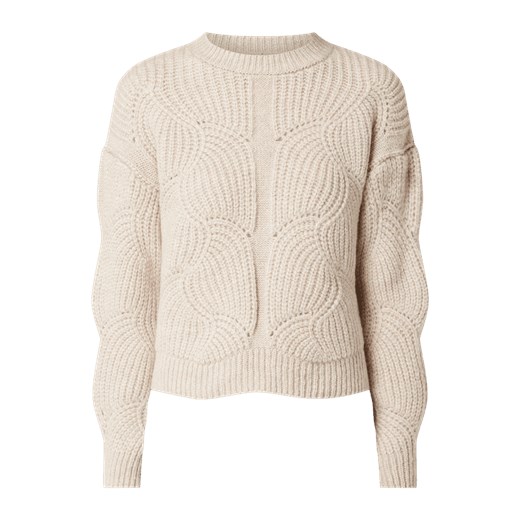 Sweter z dodatkiem wełny model ‘Dalia’ Yas  XL okazja Peek&Cloppenburg  