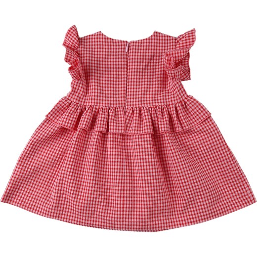 Le Petit Coco Sukienka Niemowlęca dla Dziewczynek, czerwony, Bawełna, 2019, 12M 18M 2Y 3M 6M Le Petit Coco  18M RAFFAELLO NETWORK