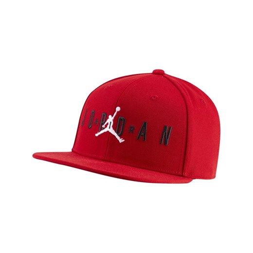 Regulowana czapka dla dużych dzieci Jordan Jumpman - Czerwony