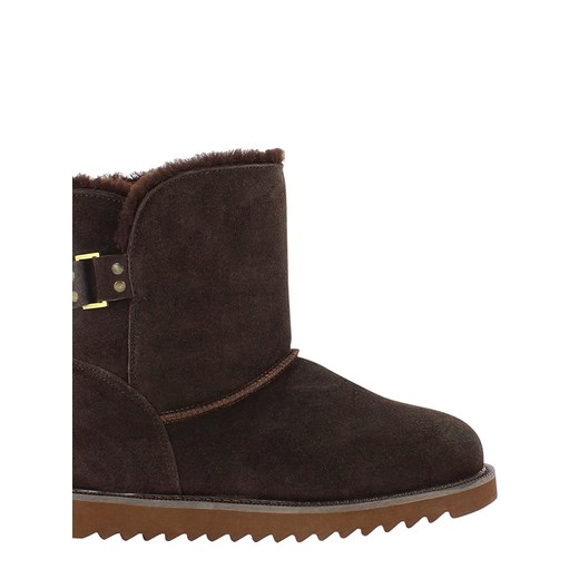 Śniegowce damskie Nicebay skórzane 