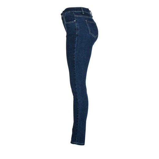 Granatowe spodnie jeansowe - Spodnie Royalfashion.pl  L - 40 