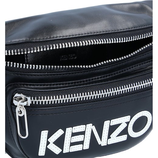 Kenzo Skórzana saszetka nerka Kenzo  uniwersalny Gomez Fashion Store