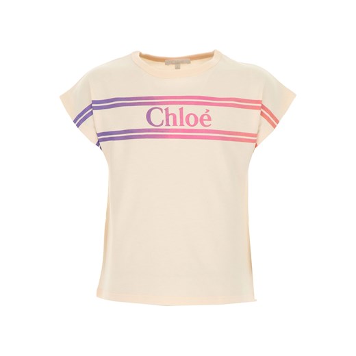 Chloe Koszulka Dziecięca dla Dziewczynek, Peach Rose, Bawełna, 2019, 10Y 12Y 14Y 2Y 4Y 6Y  Chloé 2Y RAFFAELLO NETWORK