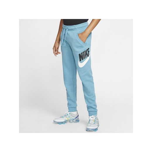 Spodnie dla dużych dzieci (chłopców) Nike Sportswear Club Fleece - Niebieski