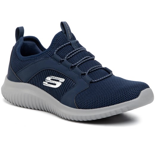 Niebieskie buty sportowe męskie Skechers 