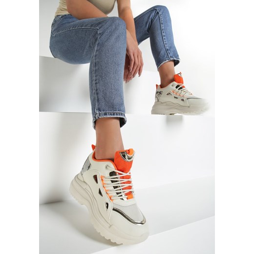 Buty sportowe damskie Renee młodzieżowe na platformie 