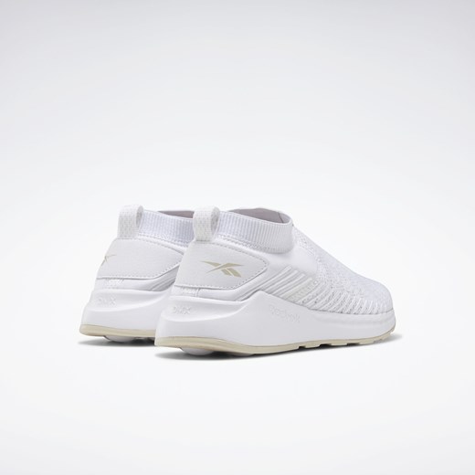 Buty sportowe damskie białe bez wzorów płaskie 