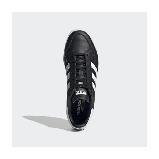 Trampki męskie Adidas skórzane czarne sportowe 