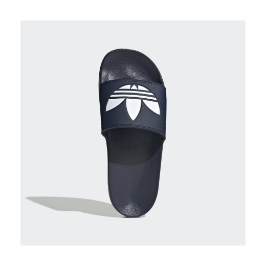 Czarne klapki męskie Adidas letnie bez zapięcia 