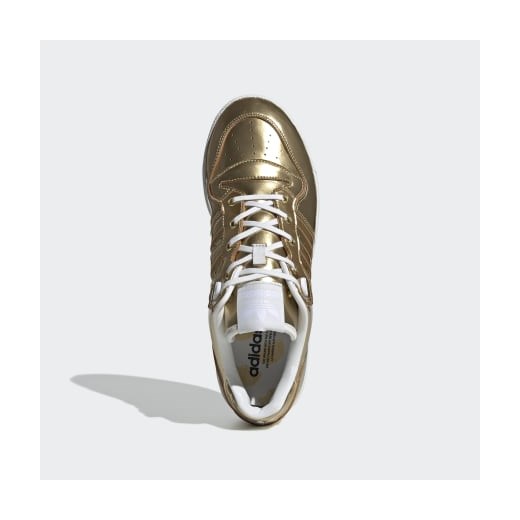 Buty sportowe męskie złote Adidas wiązane 