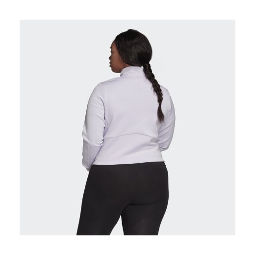Bluza damska biała Adidas w sportowym stylu 