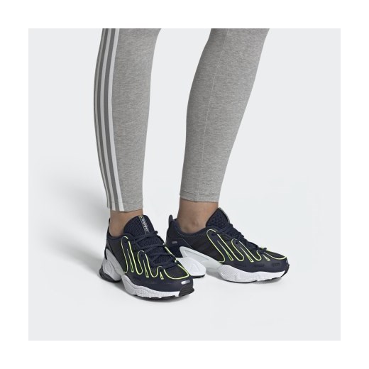 Buty sportowe damskie Adidas eqt support na platformie bez wzorów wiązane 