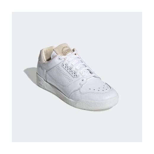 Buty sportowe damskie Adidas białe sznurowane płaskie młodzieżowe 