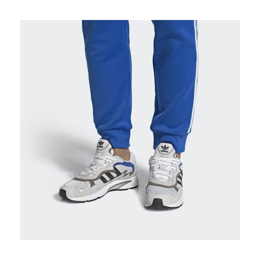 Buty sportowe męskie Adidas skórzane sznurowane 