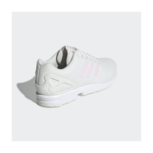 Adidas buty sportowe damskie zx białe bez wzorów płaskie wiązane 
