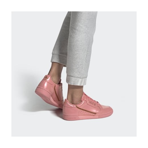 Adidas buty sportowe damskie płaskie różowe 