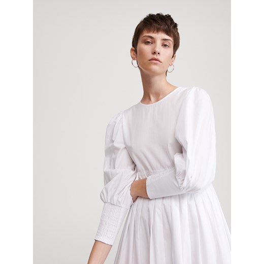 Reserved - Bawełniana sukienka - Biały Reserved  36 