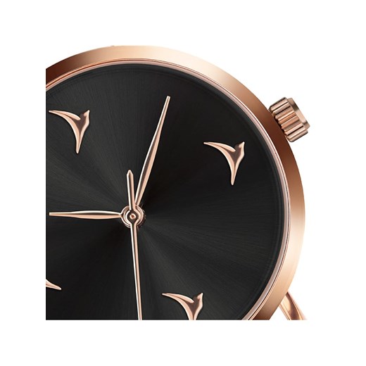 Zegarek "ECE-3214" w kolorze różowozłoto-czarnym Emily Westwood  OneSize Limango Polska okazyjna cena 